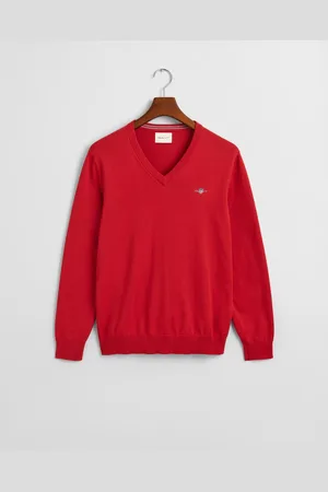 GANT Trui V-hals, Effen