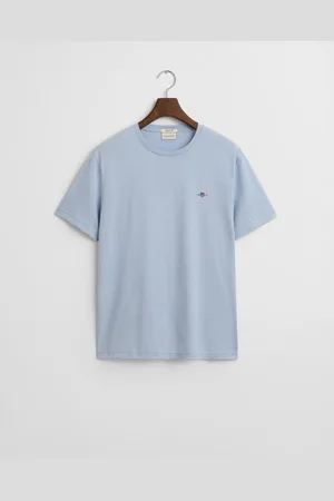 GANT Shield T-Shirt ronde hals , Effen