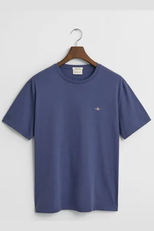 GANT Shield T-Shirt ronde hals , Effen