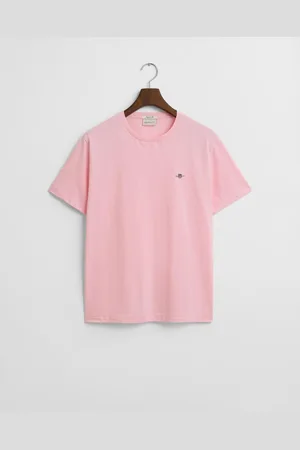 GANT Shield T-Shirt ronde hals , Effen