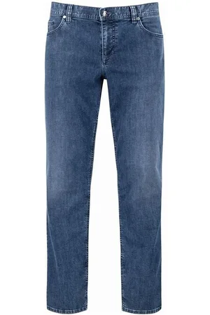Alberto Pipe Jeans , Effen