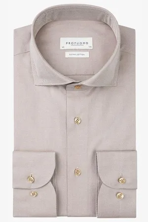 Profuomo Overhemd , Effen