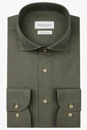 Profuomo Overhemd , Effen