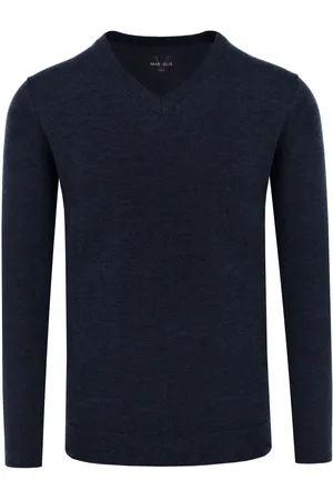 Marvelis Casual Trui V-hals , Effen