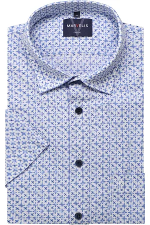 Marvelis Casual Overhemd Korte mouw /