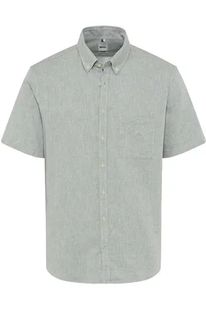 Brax Linnen Overhemd , Faux-uni