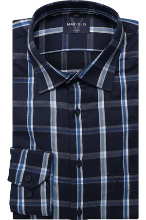 Marvelis Casual Flanellen Overhemd , Ruit