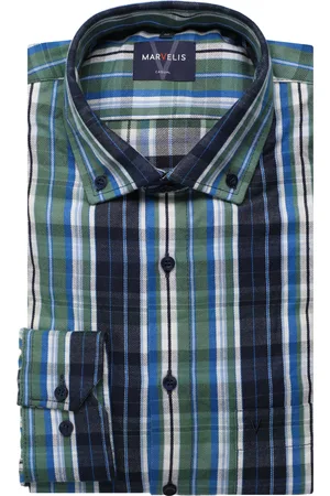Marvelis Casual Flanellen Overhemd , Ruit