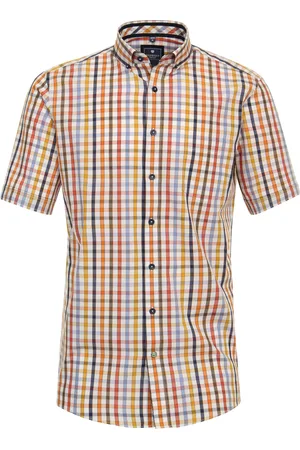 Redmond Casual Overhemd Korte mouw /