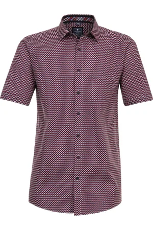 Redmond Casual Overhemd Korte mouw