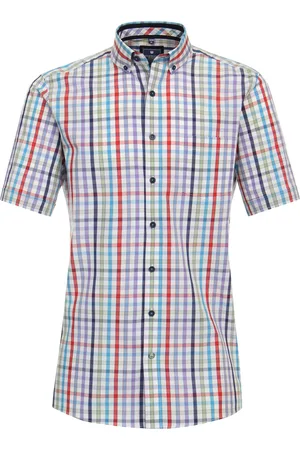 Redmond Casual Overhemd Korte mouw / /