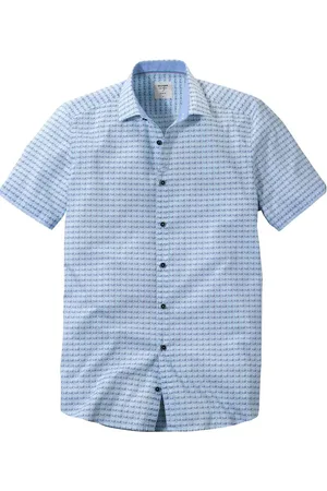 Olymp Level Five Casual Overhemd Korte mouw