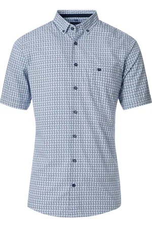 Redmond Casual Overhemd Korte mouw