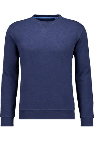 Ragman Sweatshirt ronde halsjeans/ , Effen