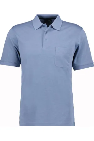 Ragman Softknit Polo shirt Korte mouw