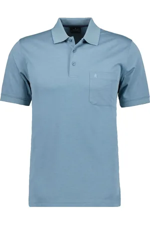 Ragman Softknit Polo shirt Korte mouw