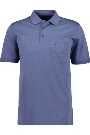 Ragman Softknit Polo shirt Korte mouw