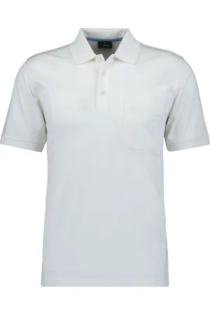 Ragman Softknit Polo shirt Korte mouw