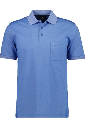 Ragman Softknit Polo shirt Korte mouw