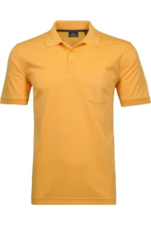 Ragman Softknit Polo shirt Korte mouw