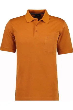 Ragman Softknit Polo shirt Korte mouw
