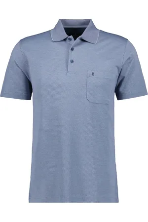 Ragman Softknit Polo shirt Korte mouw