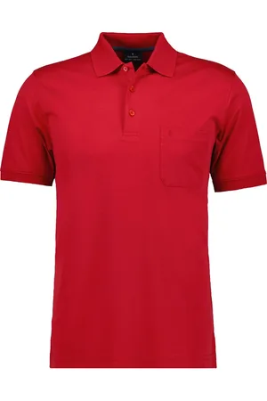 Ragman Softknit Polo shirt Korte mouw