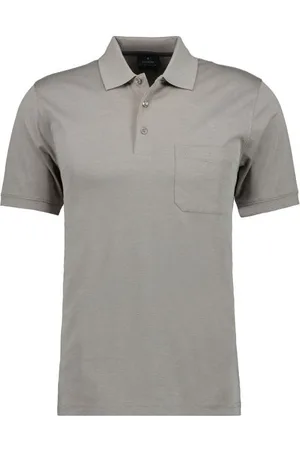 Ragman Softknit Polo shirt Korte mouw