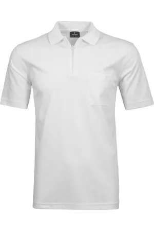 Ragman Softknit Polo shirt Korte mouw