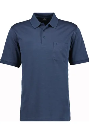 Ragman Softknit Polo shirt Korte mouw