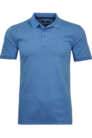 Ragman Softknit Polo shirt Korte mouw