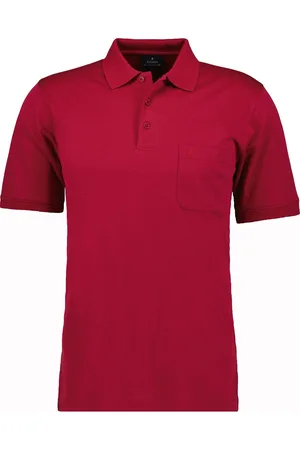Ragman Softknit Polo shirt Korte mouw