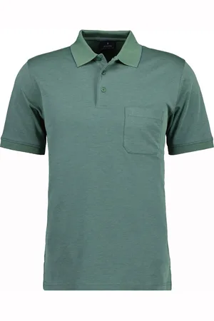 Ragman Softknit Polo shirt Korte mouw