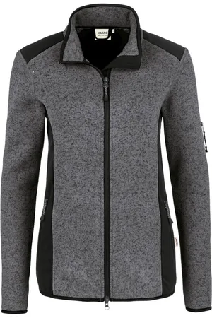 HAKRO Dames Sweatjacket , Effen
