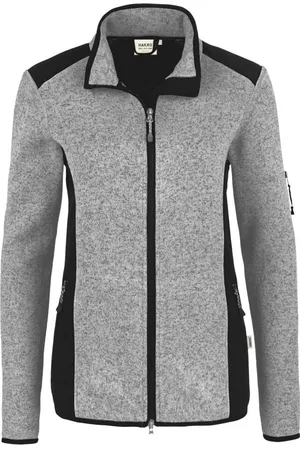 HAKRO Dames Sweatjacket , Effen