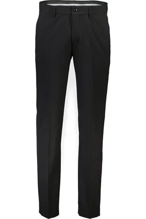 Lindbergh Black Linnen broek , Effen