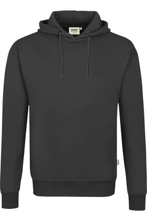 HAKRO Organic Hooded Sweatshirt , Effen