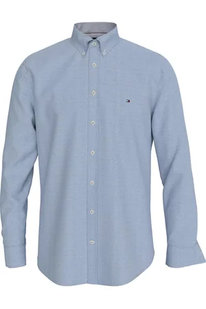 Tommy Hilfiger Linnen Overhemd , Effen