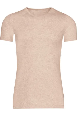 Trigema T-Shirt ronde hals , Effen