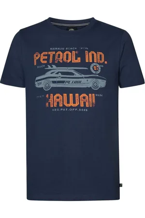 Petrol Industries T-Shirt ronde hals , Bedrukt