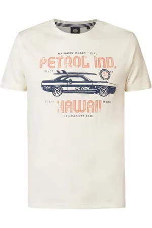 Petrol Industries T-Shirt ronde hals , Bedrukt