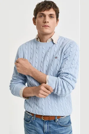 GANT Trui ronde hals, Cable knit