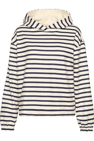 Trigema Hooded Sweatshirt , Horizontale strepen