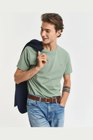 GANT T-Shirt ronde hals , Effen