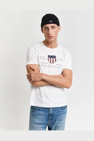 GANT Shield T-Shirt ronde hals , Bedrukt