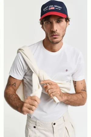 GANT T-Shirt ronde hals , Effen