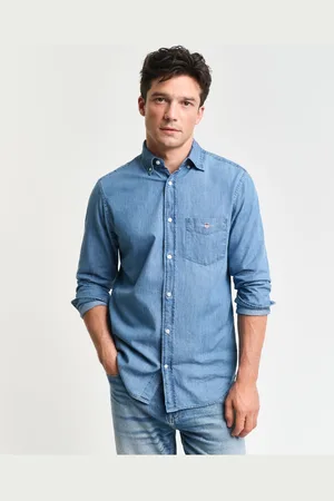 GANT Denim shirt , Effen
