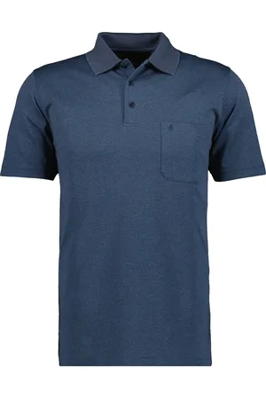 Ragman Softknit Polo shirt Korte mouw