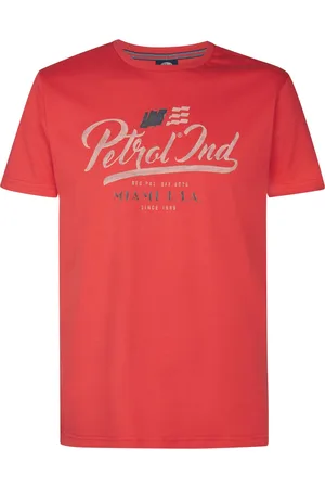 Petrol Industries T-Shirt ronde hals , Bedrukt