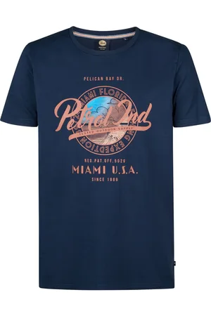 Petrol Industries T-Shirt ronde hals , Bedrukt